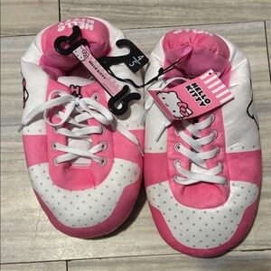Hello Kitty Pink and White Slippers for Kids